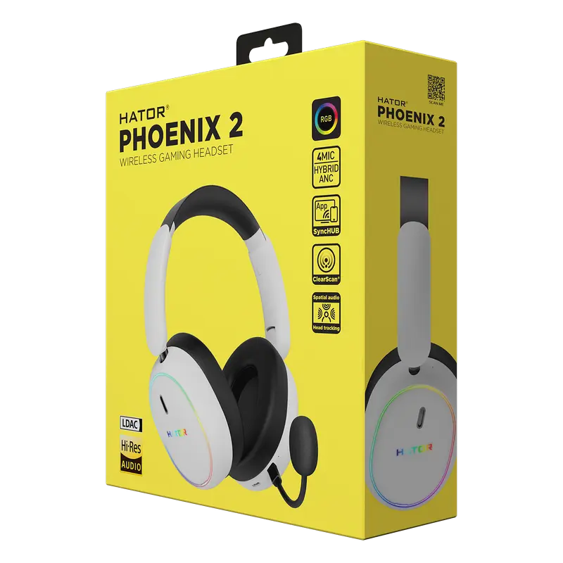 Наушники HATOR Phoenix 2 Белый