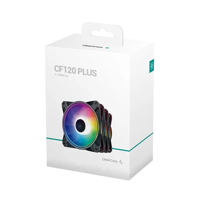 Вентилятор для ПК Deepcool CF120 PLUS 120 мм Черный