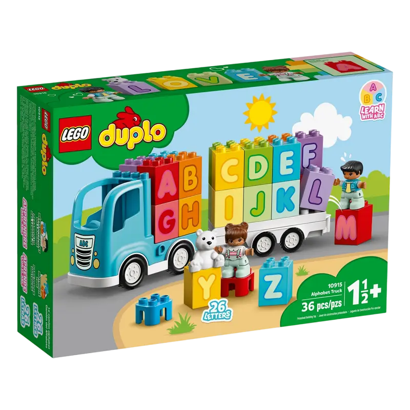 Конструктор LEGO Alphabet Truck Разноцветный