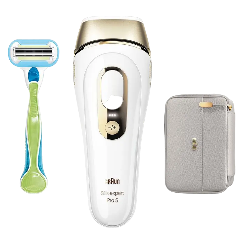 Fotoepilator Braun Silk-expert Pro 5 PL5054 Alb | Auriu