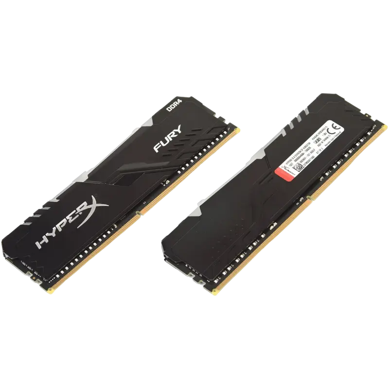 Оперативная память Kingston HyperX FURY RGB HyperX FURY 16 ГБ Чёрный