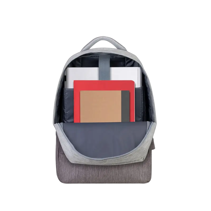 Рюкзак для ноутбука Rivacase Prater Серый/Мокко