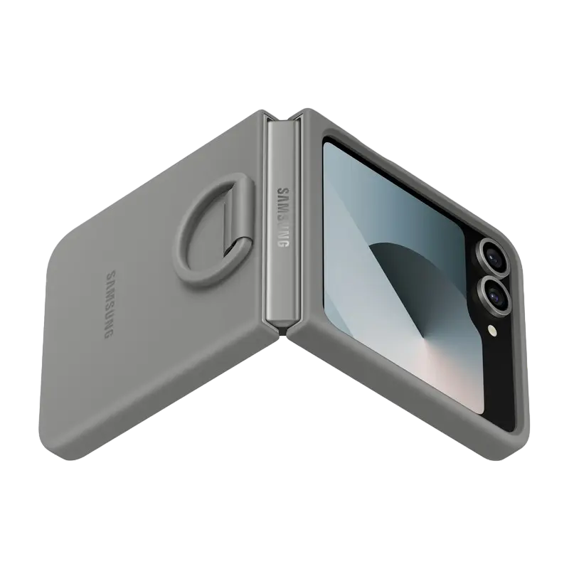 Husă Samsung Galaxy Flip 6 Silicone Case Husă din silicon Gri