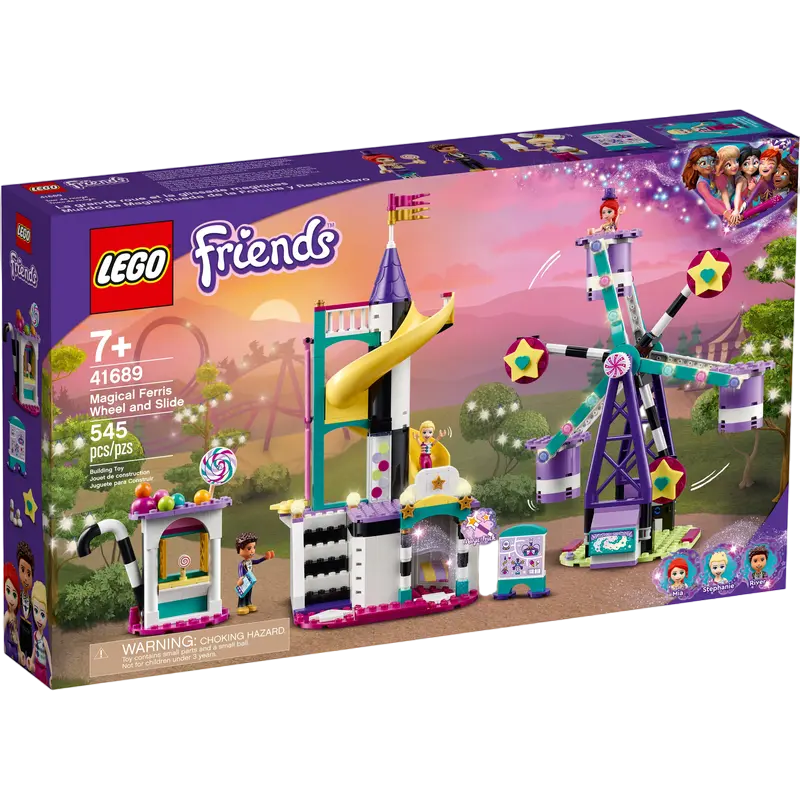 Конструктор LEGO Magical Ferris Wheel and Slide Разноцветный