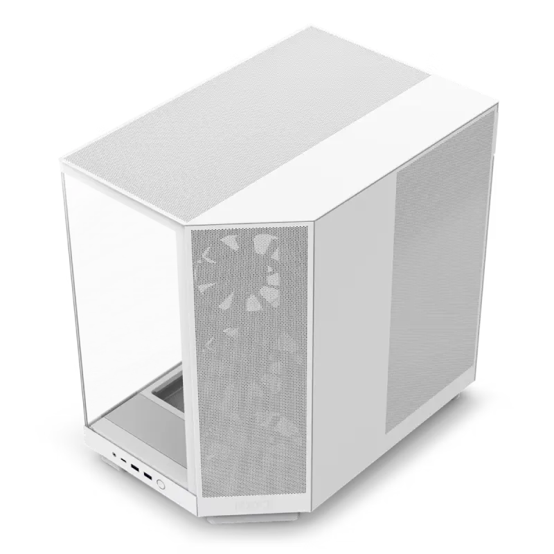 Carcasă PC NZXT H6 Flow Midi-Tower Alb