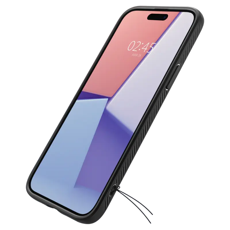 Чехол Spigen Apple iPhone 15 Liquid Air Liquid Air Матовый черный