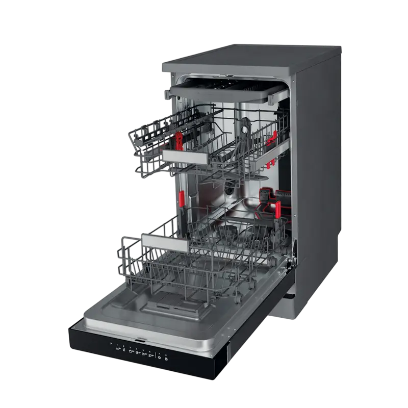 Посудомоечная машина Whirlpool WSFO 3O34 PF X Нержавеющая сталь