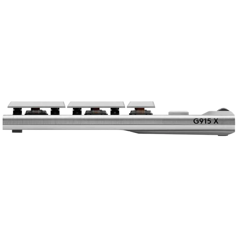 Tastatură Logitech G915 X Lightspeed Mecanic Alb