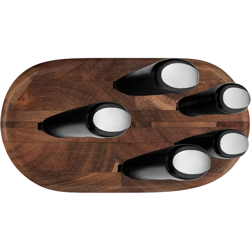 Набор ножей Tefal K267S556 Jamie Oliver Черный