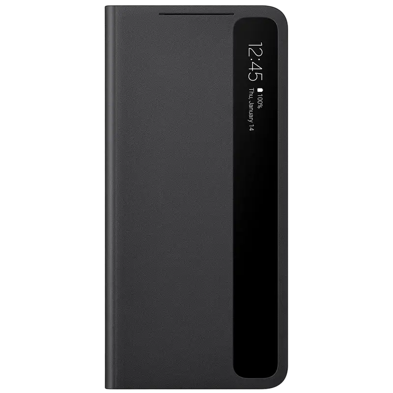 Чехол Samsung Galaxy S21 Ultra Smart Clear View Cover Чёрный