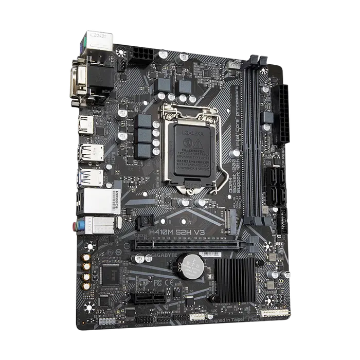 Материнская плата Gigabyte H410M S2H V3 LGA1200 Micro-ATX