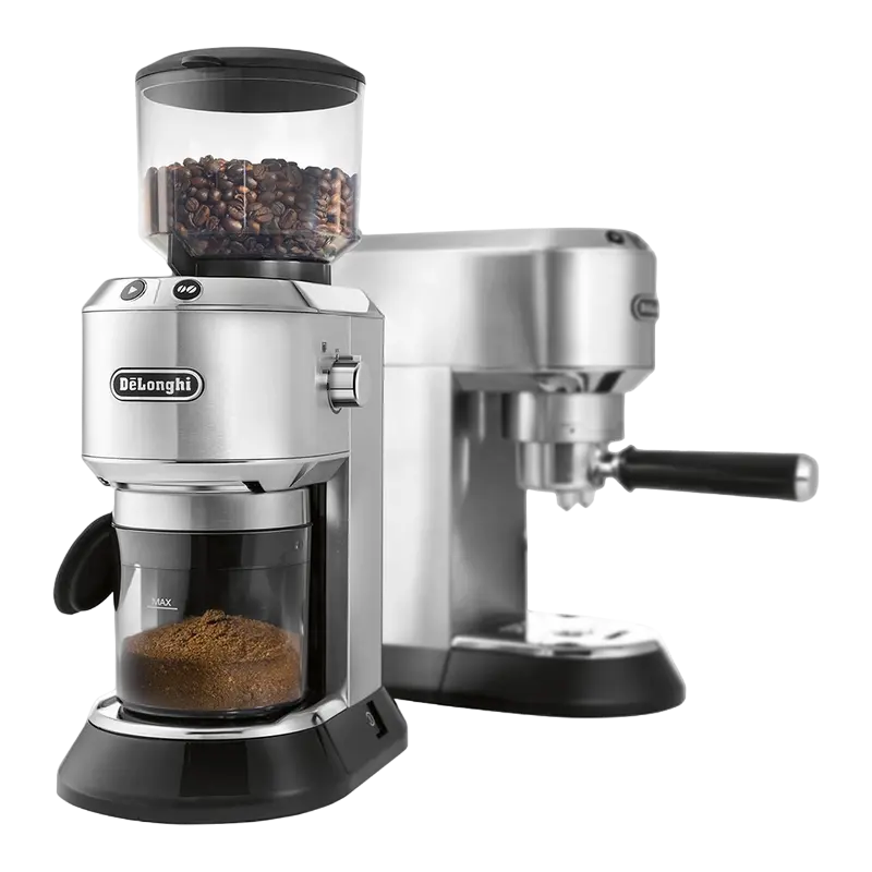 Кофемолка DeLonghi KG521.M Серебристый