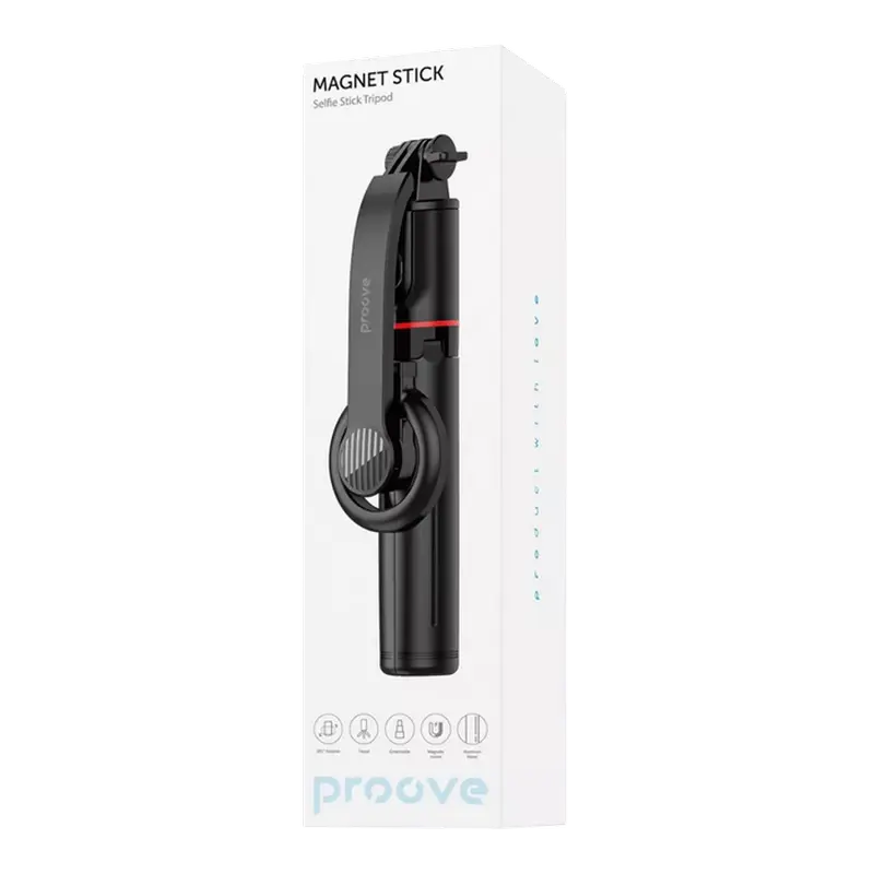 Монопод для селфи Proove Magnet Stick Plus Черный