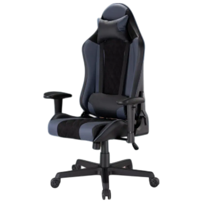 Игровое кресло Lumi CH09-1 Искусственная кожа Черный | Синий
