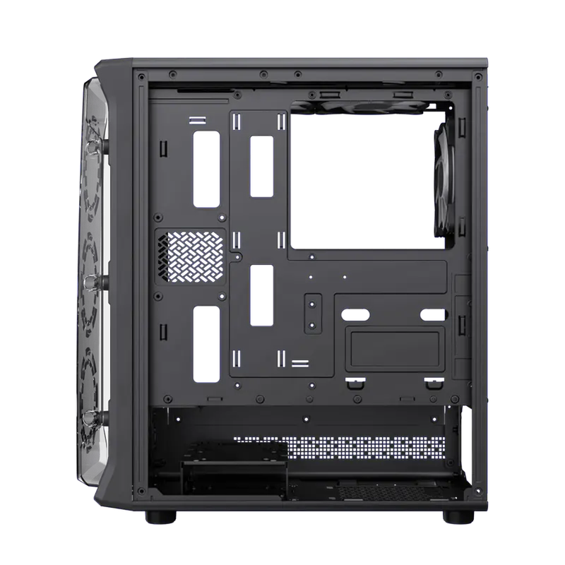 Carcasă PC Gamemax STARLIGHT 2 AB Midi-Tower Negru