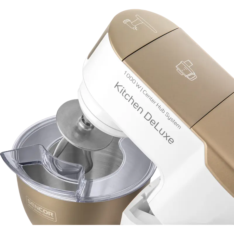 Robot de bucătărie Sencor STM 4467CH Alb | Auriu