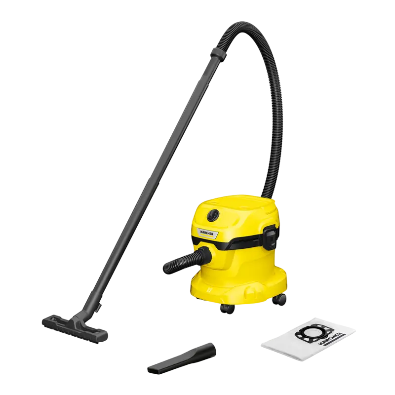 Пылесос Karcher WD 2 Plus V-12/4/18 + Brush DN35 Жёлтый