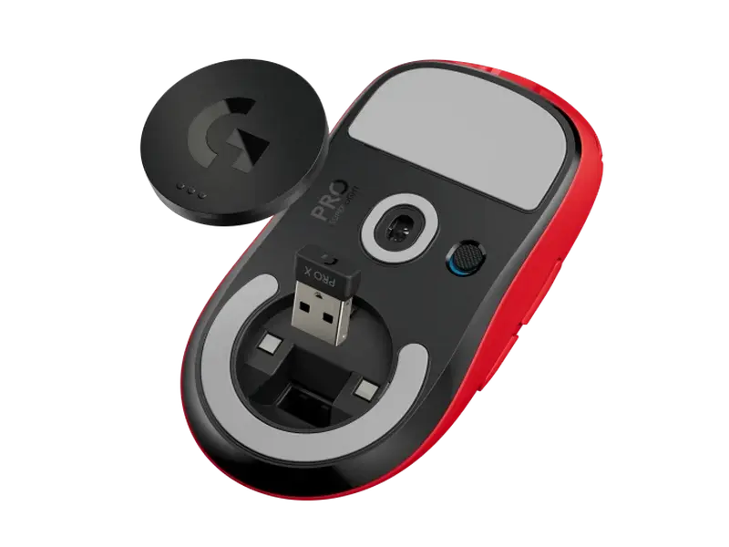 Игровая мышь Logitech PRO X Superlight Беспроводное Красный