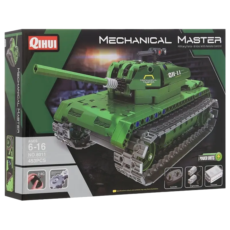 Конструктор с радиоуправлением iM.Master 2 Tanks Зелёный