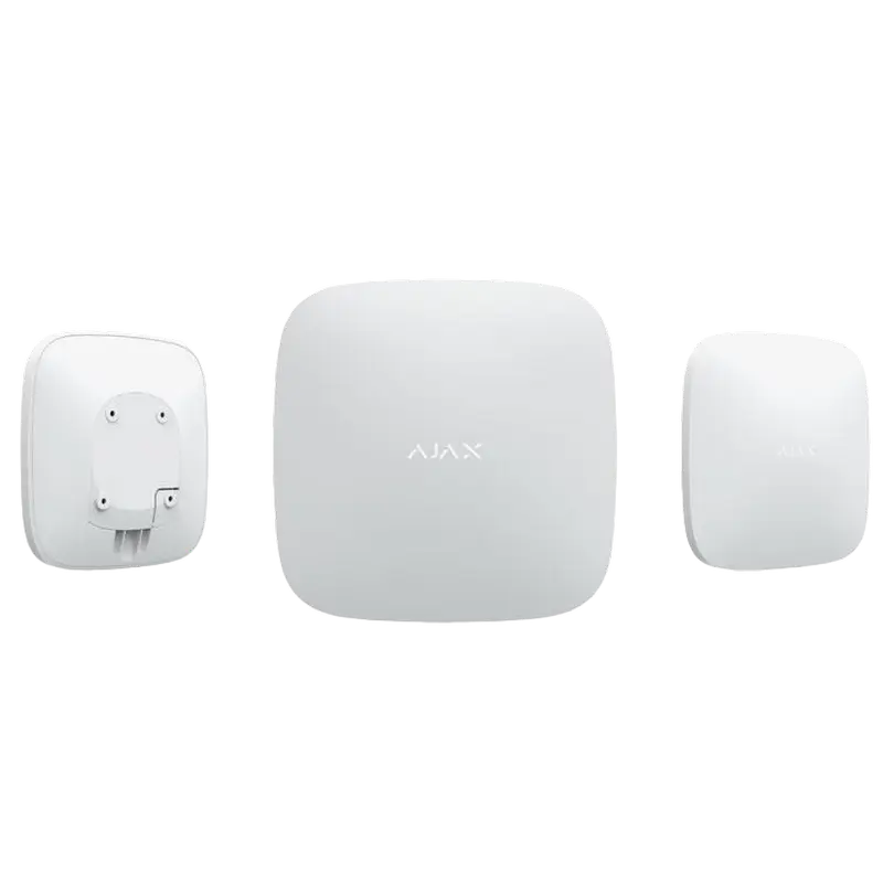 Panou inteligent de control al alarmei Ajax Hub 2 Plus Alb