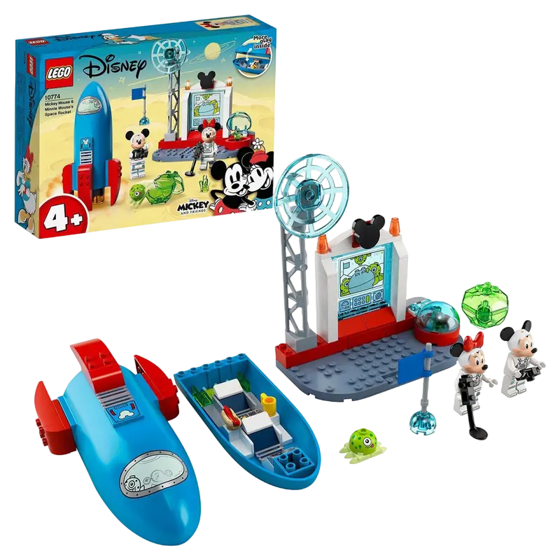 Конструктор LEGO Mickey Mouse & Minnie Mouse's Space Rocket Разноцветный