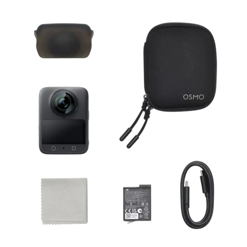 Cameră Video Sport DJI Osmo 360 Standard Combo Negru