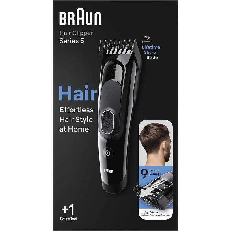 Машинка для стрижки Braun HC5310 Чёрный