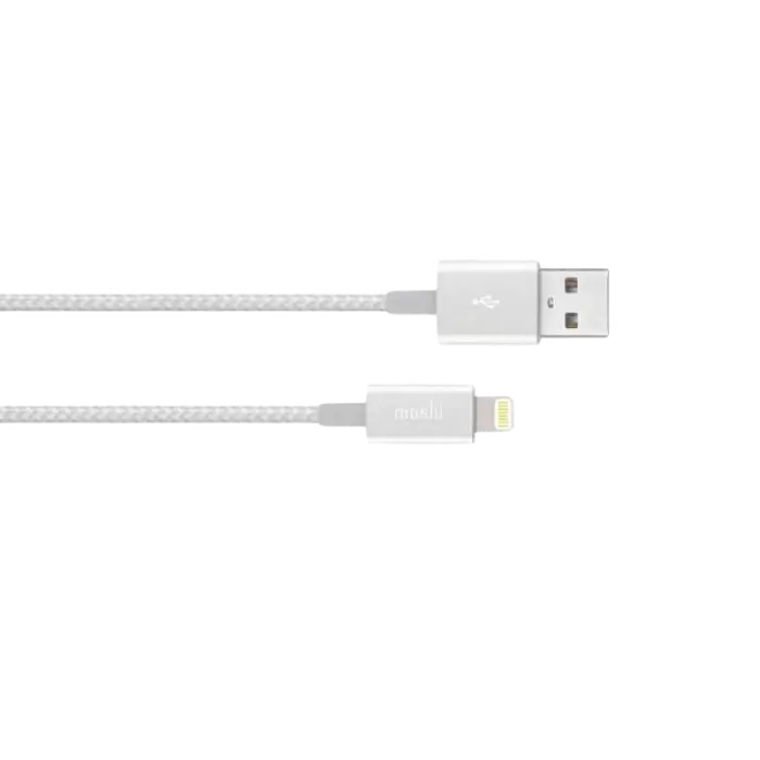 Cablu încărcare și sincronizare Moshi iPhone Lighting USB Cable Argintiu