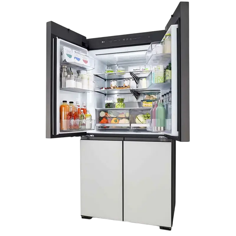 Холодильник LG GMV960NNME Разноцветный