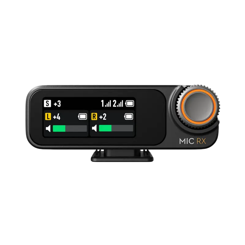 Портативный записывающий микрофон DJI Mic 2 (2 TX + 1 RX + Charging Case) Беспроводной Черный