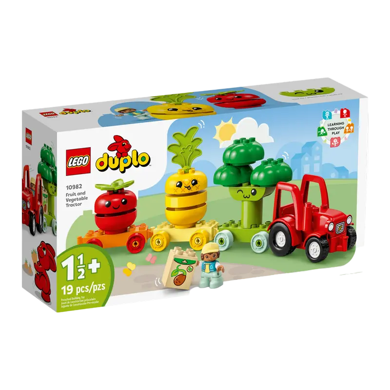 Constructor LEGO Fruit and Vegetable Tractor Multicolor
