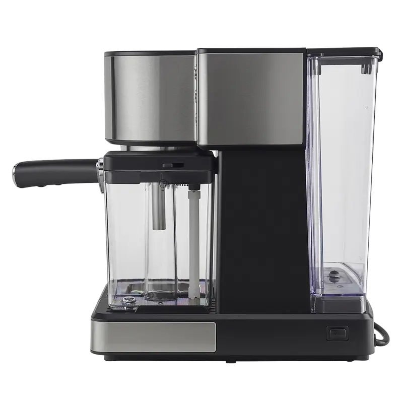 Кофеварка рожковая Polaris PCM 1536E Нержавеющая сталь