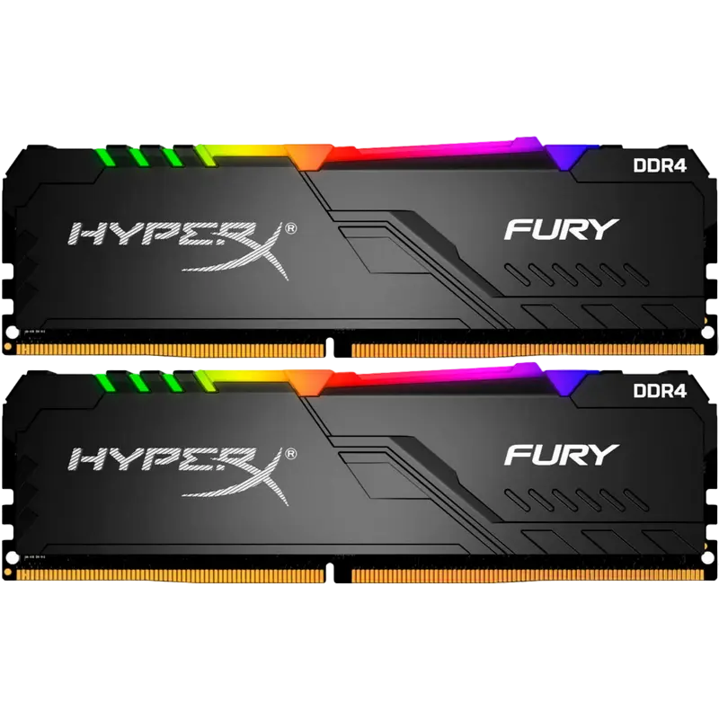 Memorie RAM Kingston HyperX FURY RGB HyperX FURY 32GB Negru