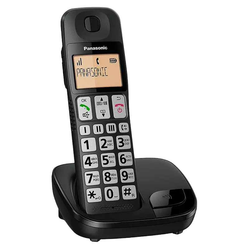 Радиотелефон Panasonic KX-TGE110 Чёрный