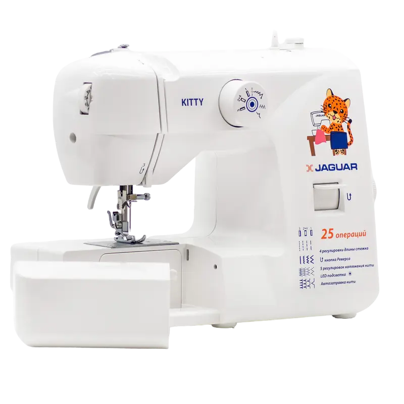 Швейная машина JAGUAR KITTY Белый Красный