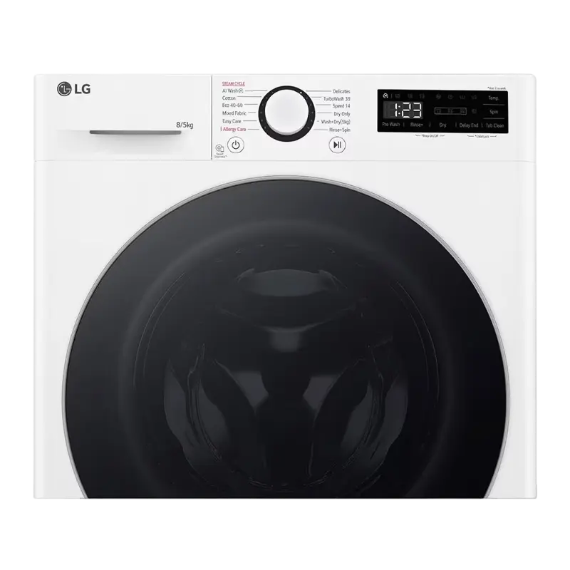 Стирально-сушильная машина LG F2DR508S1W Белый