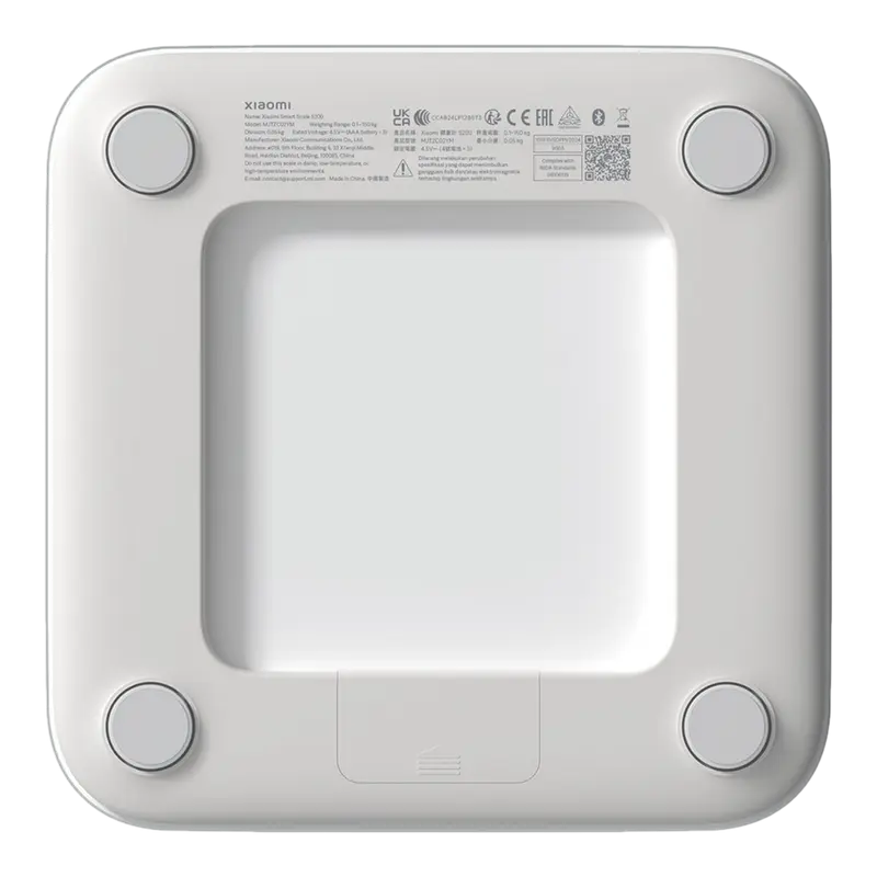 Электронные напольные весы Xiaomi Mi Smart Scale S200 Белый