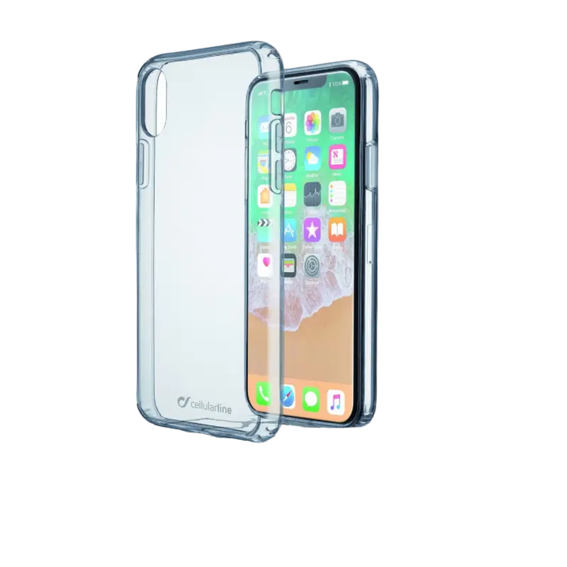 Husă Cellularline Apple iPhone XS/X Clear Duo Clear duo Transparent