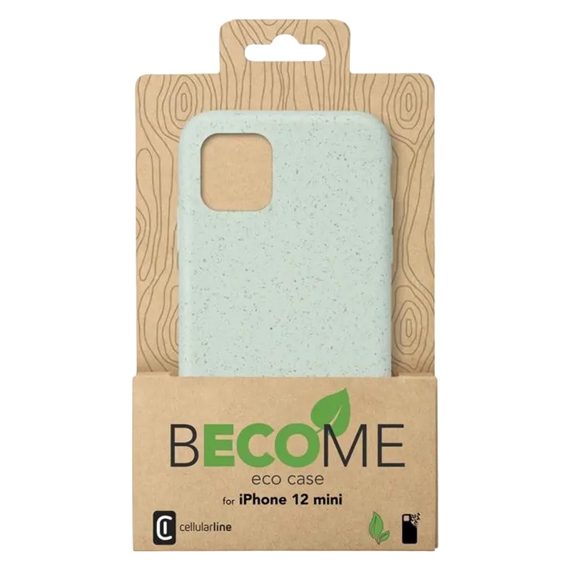 Husă Cellularline Apple iPhone 13 Pro Eco Case Seria Eco Verde