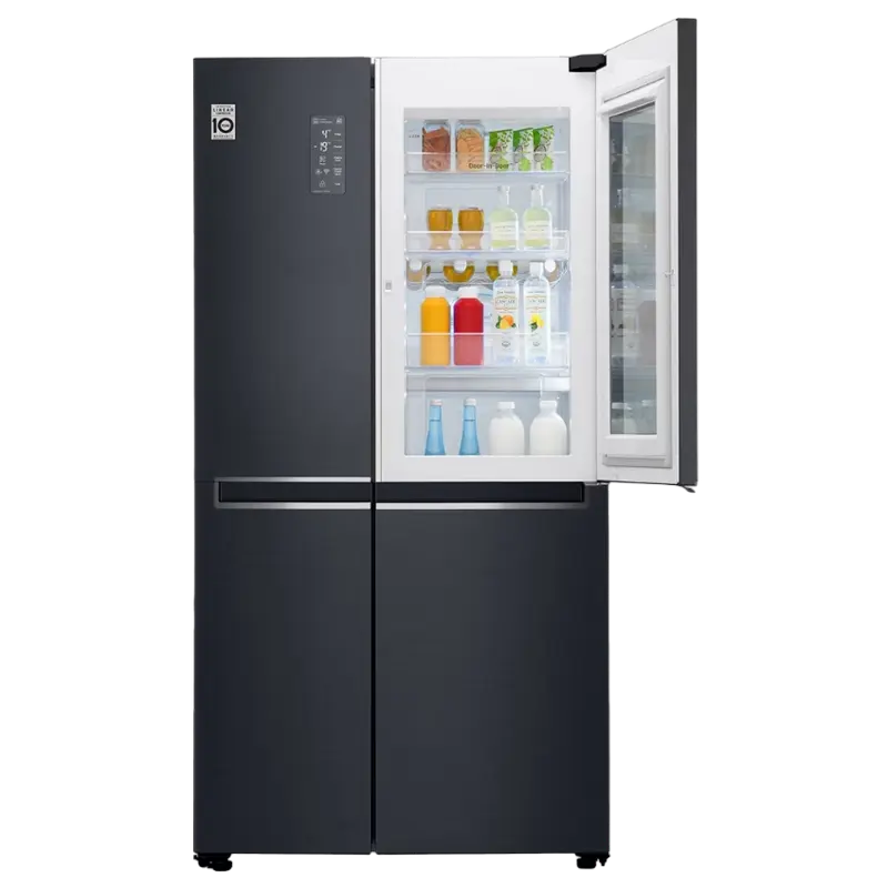 Холодильник LG GC-Q247CBDC Чёрный