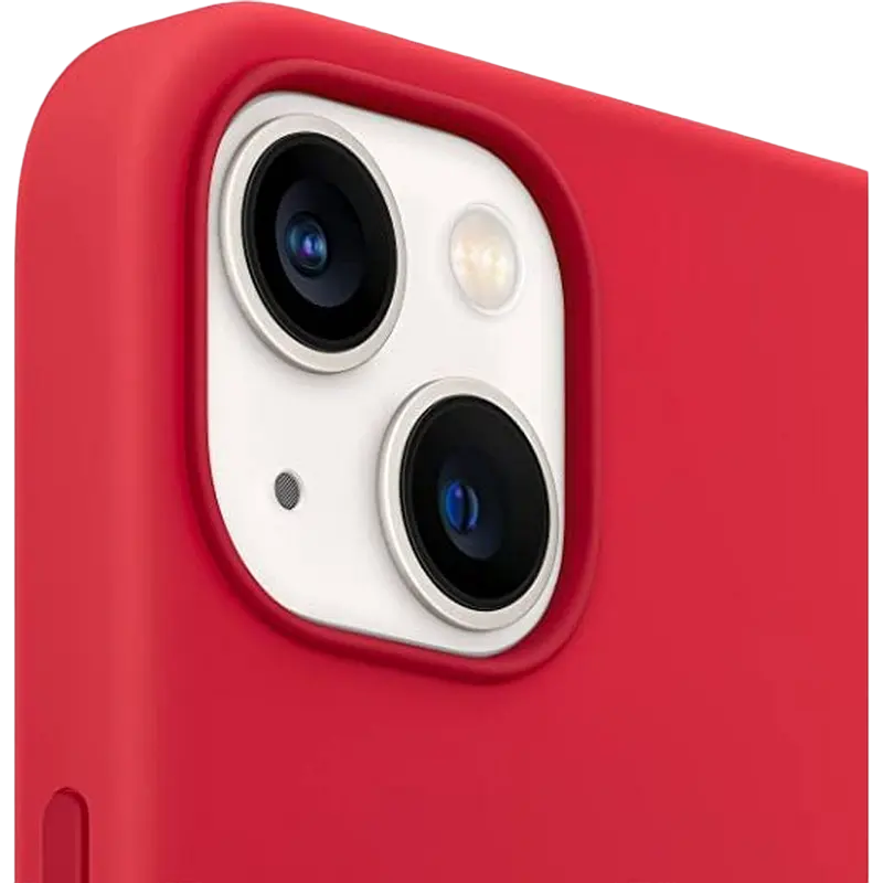 Чехол Apple iPhone 13 mini Silicone Case MagSafe A2705 Силиконовый Чехол Красный