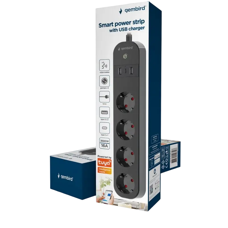 Gembird TSL-PS-S4U-01