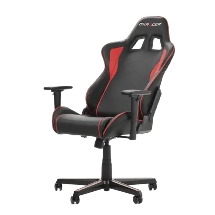 Scaun Gaming DXRacer Formula GC-F08-NR PU Piele Negru/Rosu