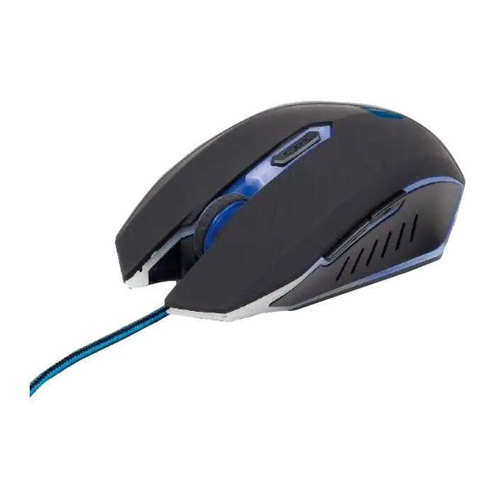 Игровая мышь Gembird MUSG-001-B Проводное Черный/Синий