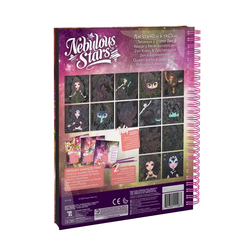 Nebulous Stars Zen Scratch & Sketch