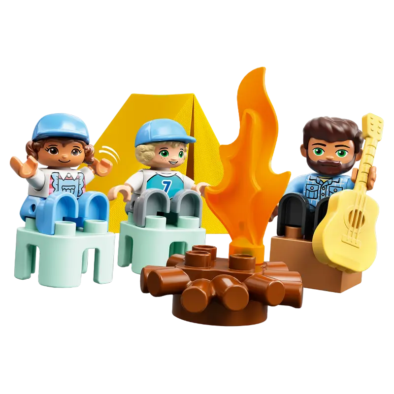 Конструктор LEGO Family Camping Van Adventure Разноцветный
