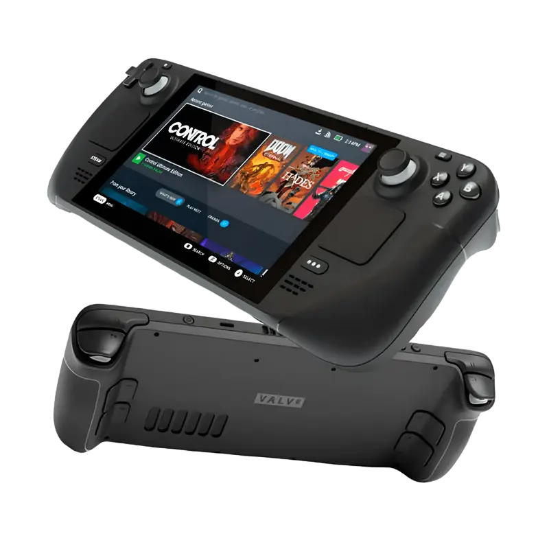 Портативная игровая консоль Steam Steam Deck Чёрный