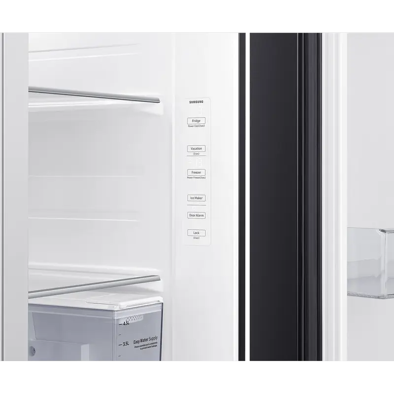 Холодильник Samsung RS64DG53R3B1UA Чёрный