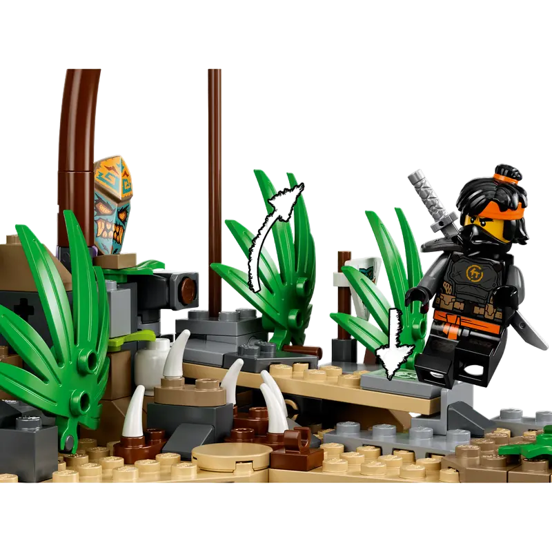 Конструктор LEGO The Keepers' Village Разноцветный