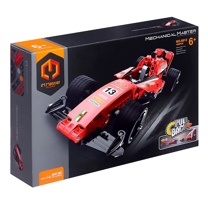 Конструктор iM.Master Pull Back Car Красный